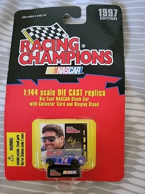 Randy Lajoie #74 Racing Champions 1997 Nascar 1:144 Diecast Car B2 Foto 1 de 3
