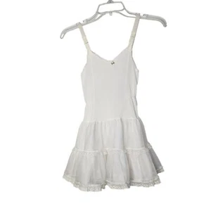 Vintage Girls Dress Slip Cinderella Beige Size 6 - Picture 1 of 4