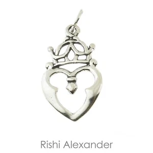 925 Sterling Silver Celtic Symbol Charm American Made - Picture 1 of 2