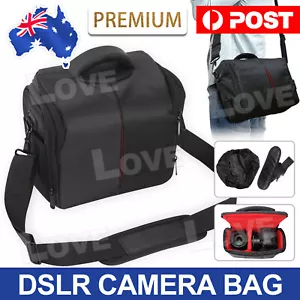 Waterproof DSLR Camera Bag Shoulder Lens Carry Case For Canon Nikon EOS SLR Sony - Picture 1 of 10