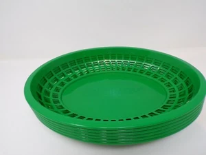 Subway Grün Kunststoff Fast Food Sandwichkörbe Menge 6 - Bild 1 von 5