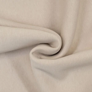 Sweatshirt Stoff uni taupe (Preis= 0,5 Meter) - Bild 1 von 3