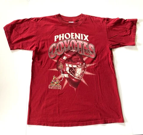 VTG. Phoenix Coyotes Hockey T-Shirt, True-Fan Sportswear,  NFL, Size LG Cover
