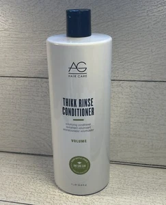 AG Hair Thikk Rinse 33,8 oz (balsamo per risciacquo spesso) litro - Foto 1 di 3