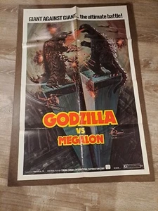 Godzilla vs Megalon 1973 ORIGINAL FILMPOSTER 27x41 EIN BLATT - Bild 1 von 24
