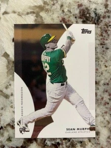 2020 TOPPS ON-DEMAND MLB ROOKIE PROGRESSION WAVE 4 CARD ATHLETICS SEAN MURPHY - Picture 1 of 1