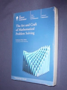Great Courses TRANSCRIPTS : THE ART and CRAFT of MATHEMATICAL PROBLEM SOLVING - Picture 1 of 2