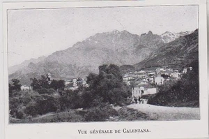 1910 -- VUE GENERALE DE CALENZANA CORSE 3J617 - Bild 1 von 1
