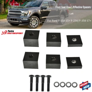 Front Seat NEW For 2015-21 Ford F-150 17-21 F-250/350 Rise/Lift/Recline Spacers - Bild 1 von 8