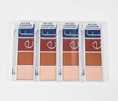 4 Elf Bite Size Ultra Pigmented Blendable Eyeshadow Quad #29925 CARNIVAL CANDY - Image 1 of 2