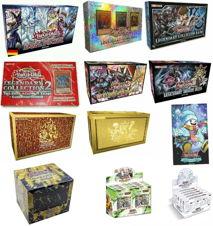 YuGiOh! Collections: Legendary Decks, Duel Power, Hero Dragon, Kaiba, Ghosts NEU - Bild 1 von 1