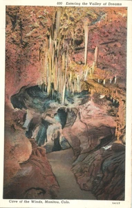 Postal Cueva de los Vientos Manitou Colorado Valle de los Sueños - Imagen 1 de 2