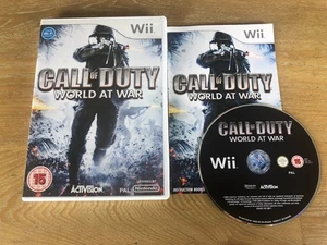 Call of Duty: World at War Nintendo Wii Video Game FREE P&P - Picture 1 of 1