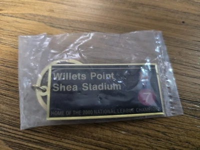 MISP New York Mets Shea Stadium Willets Point Subway Stop Key Chain 2000 - Image 1 of 2