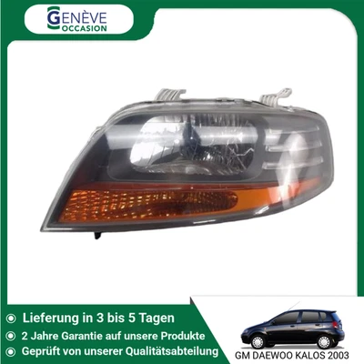 🇩🇪 LINKER SCHEINWERFER ➤ GM DAEWOO KALOS 96540151 ♻️ - Bild 1 von 2