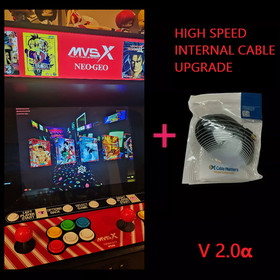 MVSX neo geo HyloX Arcade all in 1 + Internal Cable Upgrade Your Cabinet V 2.0&alpha;