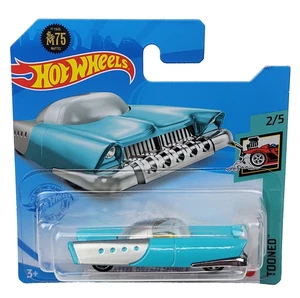 Tarjeta corta Hot Wheels 2021 Tooned • Mattel Dream Mobile • Coche fundido a presión turquesa - Imagen 1 de 2