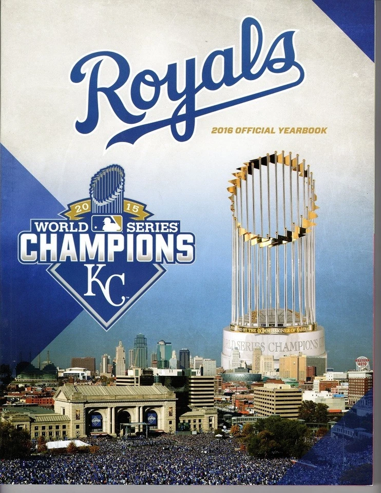 2016 KANSAS CITY ROYALS PROGRAM YEARBOOK BASEBALL MLB WORLD SERIES CHAMPIONS - Image 1 of 1