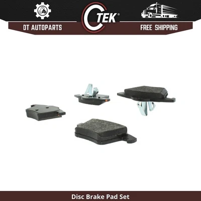 Para Volvo XC90 2003-2014 | Pastillas de freno de disco traseras centradas | Semimetálicas Foto 1 de 4