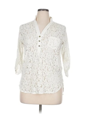 Blusa mujer My Michelle marfil manga 3/4 XL Foto 1 de 4