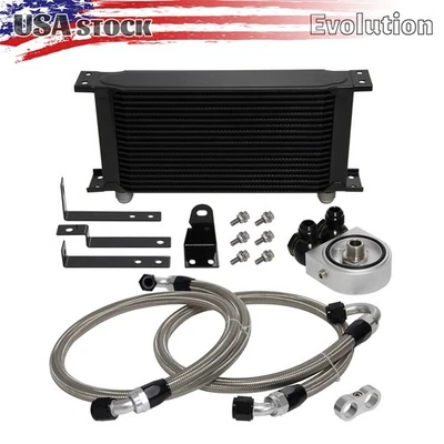 19 Row Engine Oil Cooler Kit for Honda S2000 AP1 AP2 F20C F22C 2000-2009 - Imagem 1 de 4