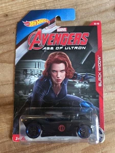 16 Angels #8 Black Widow Hot Wheels Marvel Age of Ultron 1:64 Scale - Picture 1 of 3