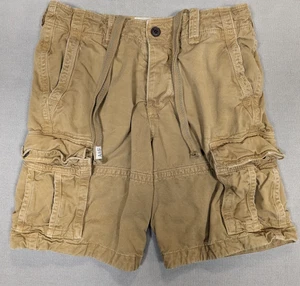 Abercrombie Fitch Shorts Mens 31 Paratrooper Cargo Utility Pockets Y2K Casual - Picture 1 of 13