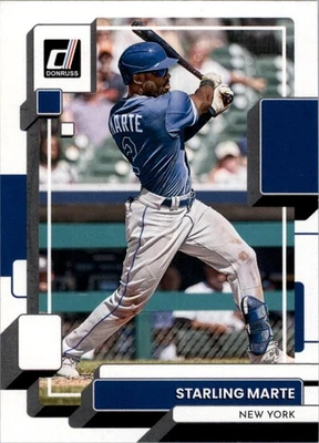 2022 Donruss Baseball Card #206 Starling Marte - Image 1 of 2