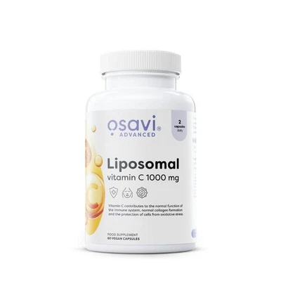 Osavi Liposomales Vitamin C 1000 mg – 60 vegane Kapseln