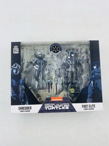 TMNT Shredder & Foot Elite Comics Shadow 2-Pack Loyal Subjects BST AXN Exclusive - Picture 1 of 7
