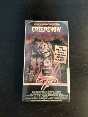 Vintage Factory Sealed Creepshow VHS Horror Film Video Tape - Image 1 of 4