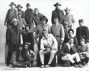 John Wayne "UNDEFEATED" 8x10  B & W  Reprint JW-83 - Picture 1 of 1