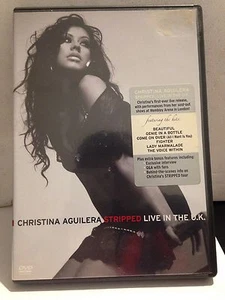 CHRISTINA AGUILERA STRIPPED LIVE IN THE U.K (R4-PAL-VERY GOOD) - DVD #803 - Bild 1 von 1