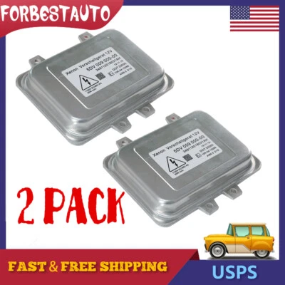 Set of 2 Xenon HID Headlight Ballast Module Unit for Cadillac Escalade 2007-2014 Foto 1 de 4