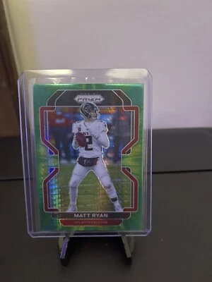 2021 Prizm Matt Ryan #324 Green Hyper Prizm /175 Atlanta Falcons - Image 1 of 2
