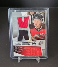 2008-09 Upper Deck SPX Dual Jersey Rookies #151 Petr Vrana /1299  Devils