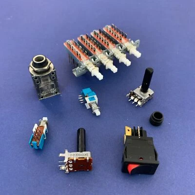 Amplificador Fender Amp Automático PR 329 De Colección Interruptor Enchufe Pot [Seleccionar Pieza] Foto 1 de 4