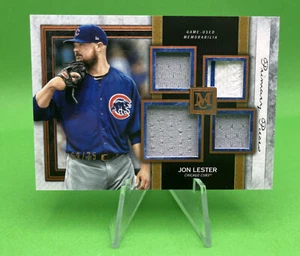 2020 Topps Museum Collection Gold 69/75 Jon Lester #SPQR-JL - Picture 1 of 2