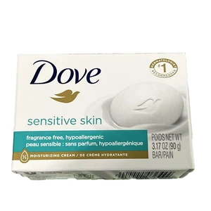Dove Beauty Moisturizing Cream Bar Soap for Sensitive Skin Unscented - 3.15 Oz - Picture 1 of 1