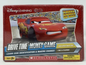 CARS Disney Learning "Drive Time Money Game" —Scholastic Educational RARE SEALED - Picture 1 of 2