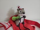 Christmas  Dog Costume  Pet Squirrel  Rider Tie 12"(Red)