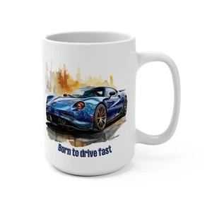 Supercar Exotic Hypercar Car Performance Vehicle Supercharged Gift Idea 15oz Mug - Picture 1 of 5