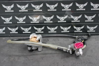 2008 HONDA CRF150RB OEM FRONT BRAKE CALIPER MASTER CYLINDER PRO TAPER LEVER - Image 1 of 4