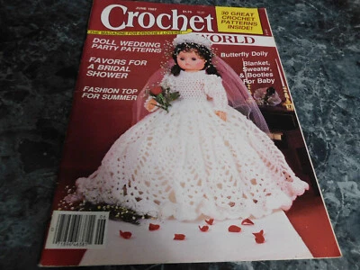 钩针世界杂志 1987 年 6 月 — 第 1/2 张图片