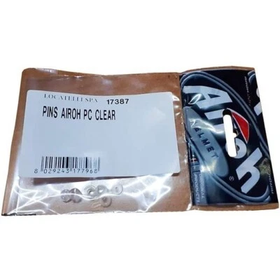 PIN PER VISIERE CASCHI AIROH PC CLEAR PINS VISIERA COPPIA CASCO MOTO SCOOTER