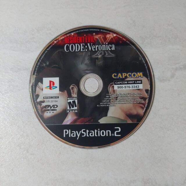 Resident Evil X Code Veronica - Sony Playstation 2 PS2 - Editorial use only  Stock Photo - Alamy