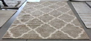 BEIGE / IVORY 8' X 10' Stained Rug Reduced Price 1172734106 SGDS257D-8 - Picture 1 of 4