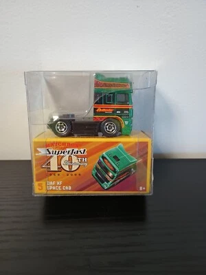 MATCHBOX-#5-SUPERFAST 40TH ANNIVERSARY-DAF XF SPACE CAB-GREEN(SEMI)--2008-- - Image 1 of 4