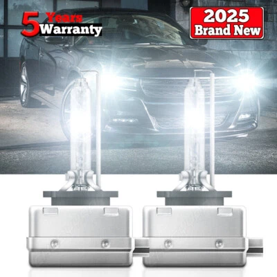 Пара передних ксеноновых фар ближнего и дальнего света 6000K для Lincoln MKS 2009-2016 годов выпуска - Изображение 1 из 4