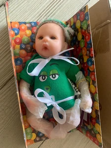 Ashton Drake Collectible 6" M&M Baby Doll Vinyl I Melt For No One with COA NEW - Picture 1 of 4